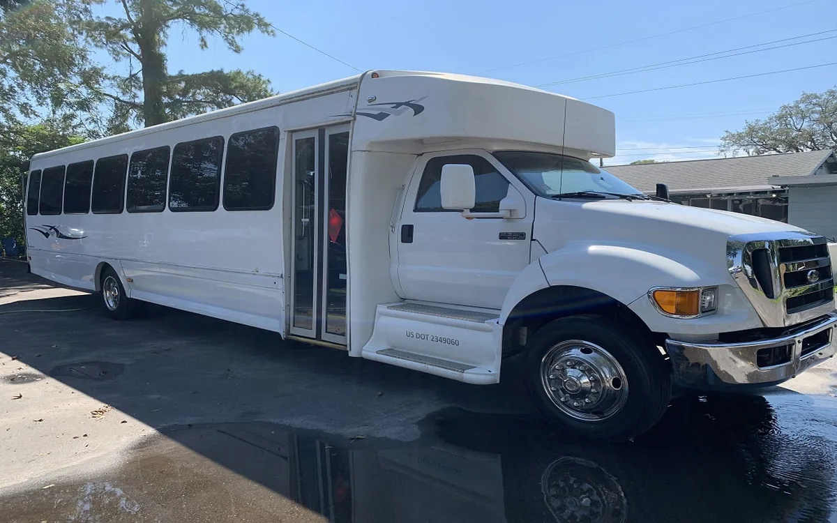 The Diamond Party Bus exterior or interior