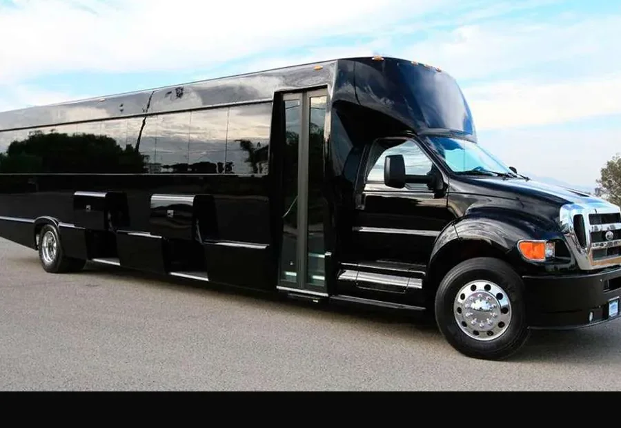 The Royale Party Bus exterior or interior